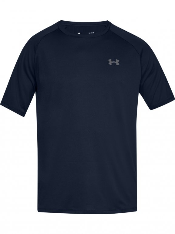 Męska koszulka treningowa UNDER ARMOUR Tech 2.0 SS Tee - granatowa