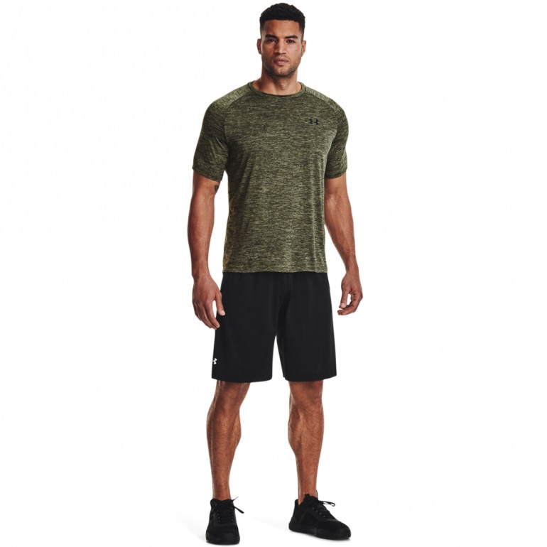 Męska koszulka treningowa UNDER ARMOUR Tech 2.0 SS Tee - oliwkowa/khaki