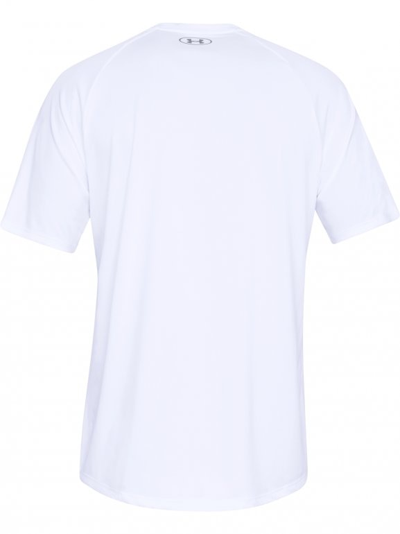 Męska koszulka treningowa UNDER ARMOUR Tech 2.0 SS Tee - biała