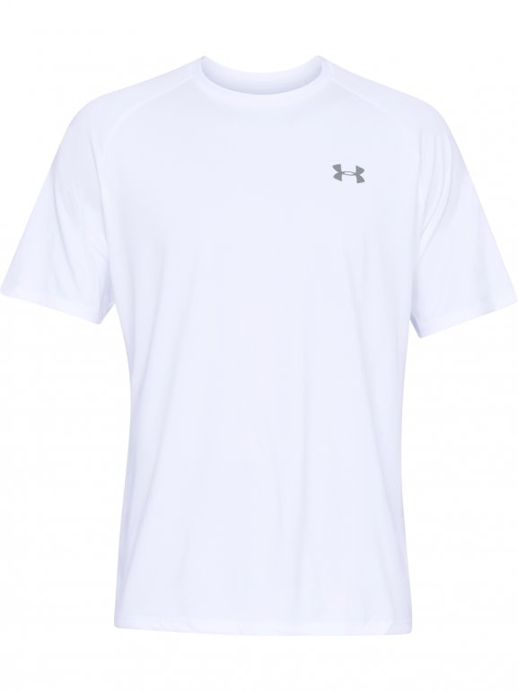 Męska koszulka treningowa UNDER ARMOUR Tech 2.0 SS Tee - biała