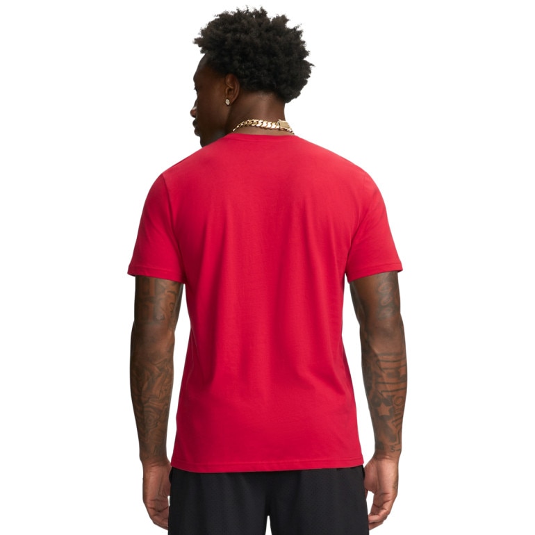Męska koszulka treningowa Under Armour The Bouncy Tee - czerwona