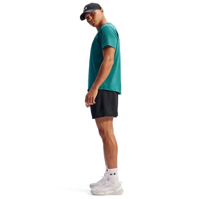 Męska koszulka treningowa Under Armour The Bouncy Tee - turkusowa