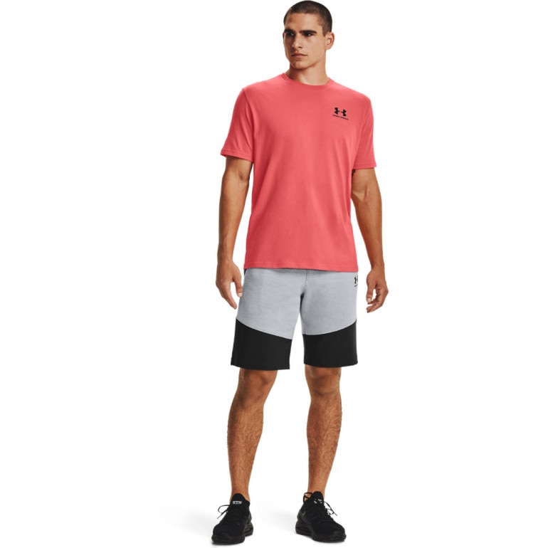 Męska koszulka treningowa UNDER ARMOUR UA SPORTSTYLE LC SS - czerwona 