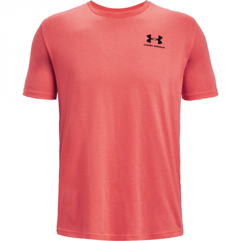 Męska koszulka treningowa UNDER ARMOUR UA SPORTSTYLE LC SS - czerwona 