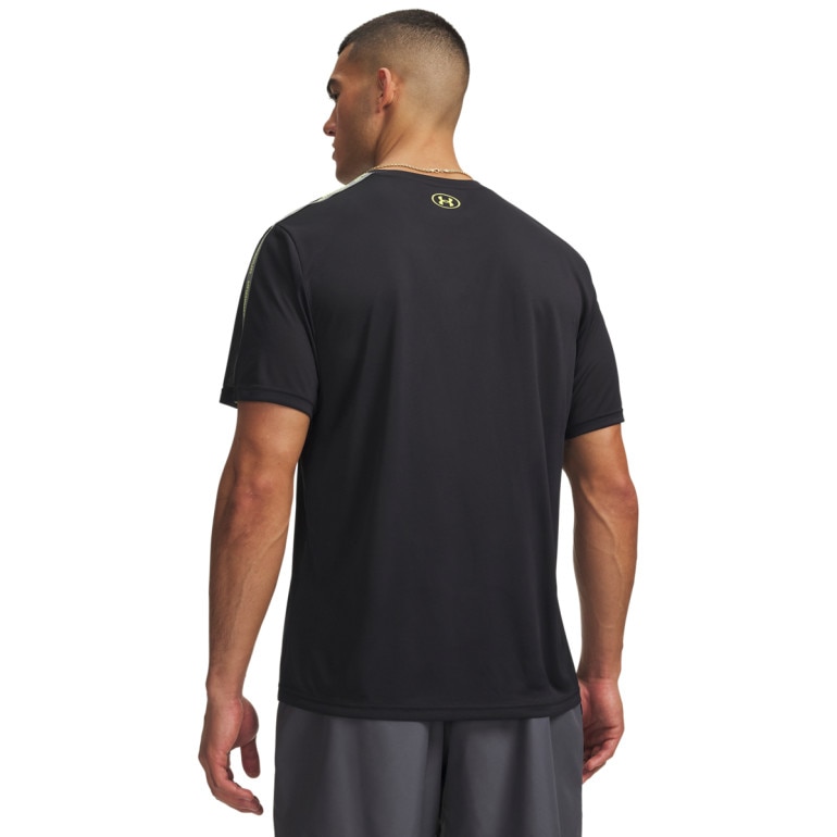 Męska koszulka treningowa Under Armour UA Tech Taping SS - czarna