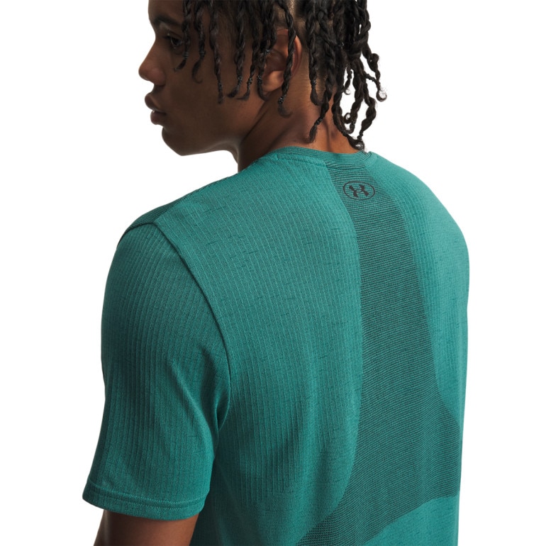 Męska koszulka treningowa Under Armour UA Tech Tee Pixelate - zielona