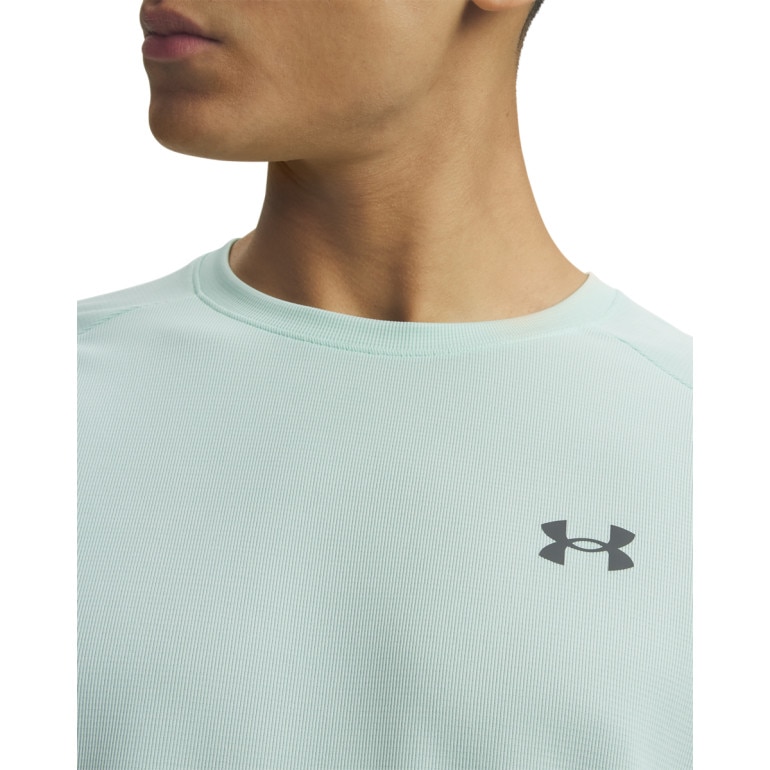 Męska koszulka treningowa Under Armour UA Tech Textured SS - miętowa