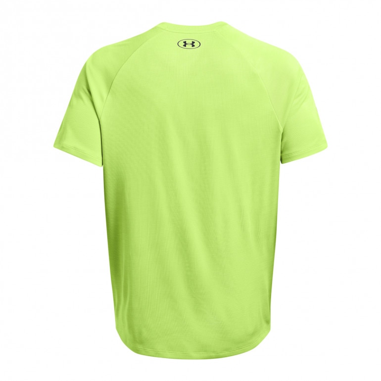 Męska koszulka treningowa Under Armour UA Tech Textured SS - zielona