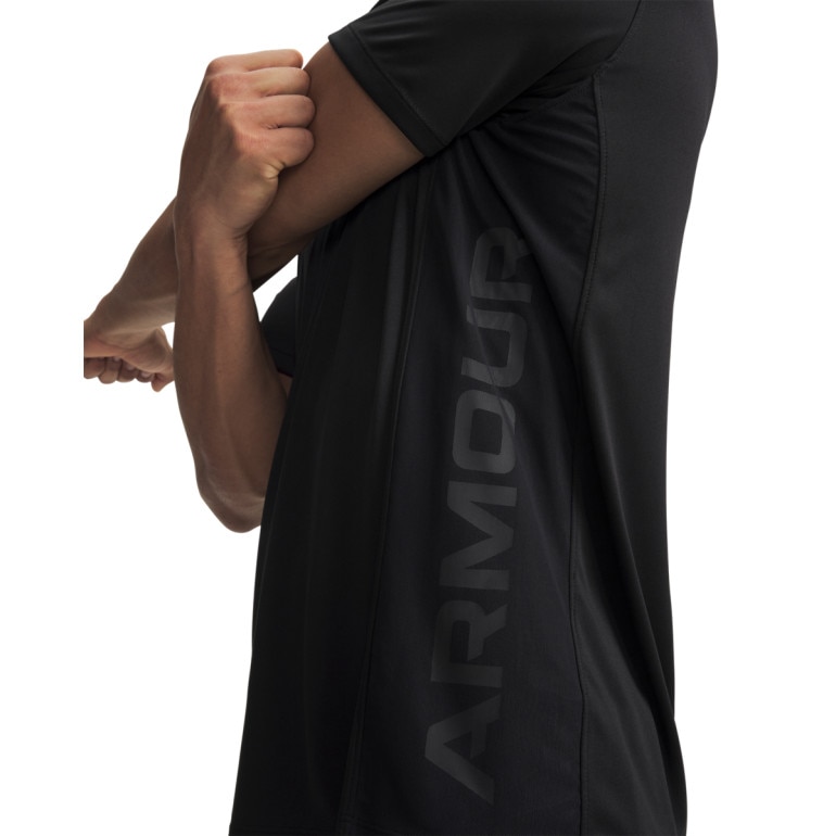 Męska koszulka treningowa Under Armour UA Tech Utility SS - czarna