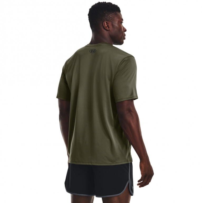 Męska koszulka treningowa Under Armour UA Tech Vent SS - oliwkowa/khaki