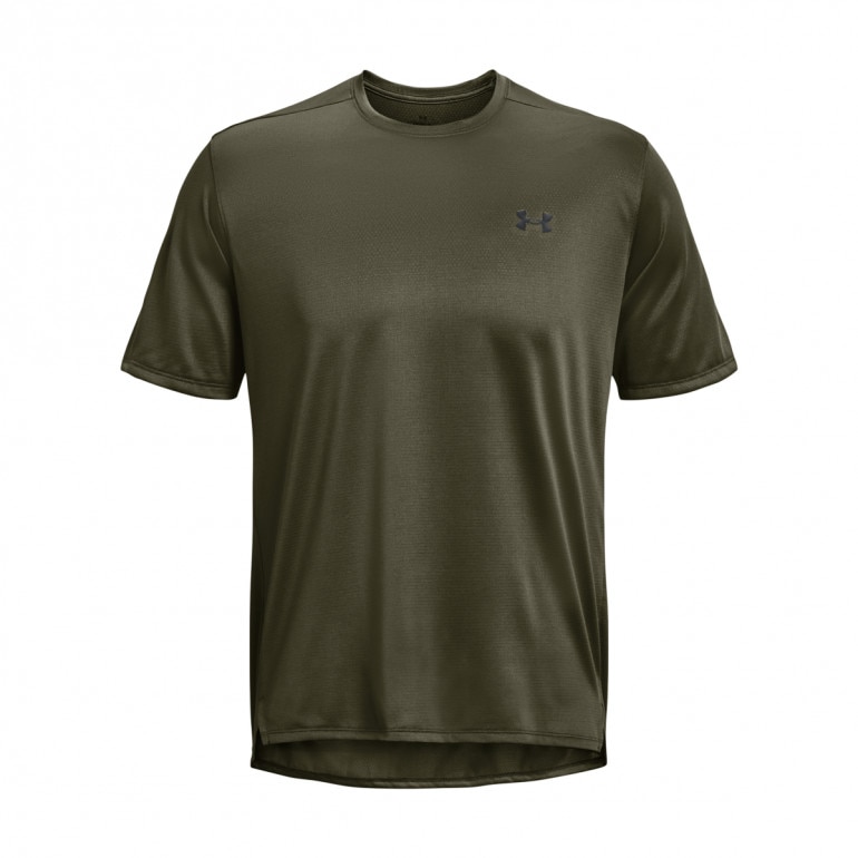 Męska koszulka treningowa Under Armour UA Tech Vent SS - oliwkowa/khaki