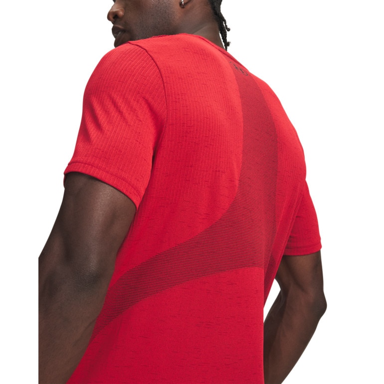 Męska koszulka treningowa Under Armour UA Vanish Seamless SS - czerwona