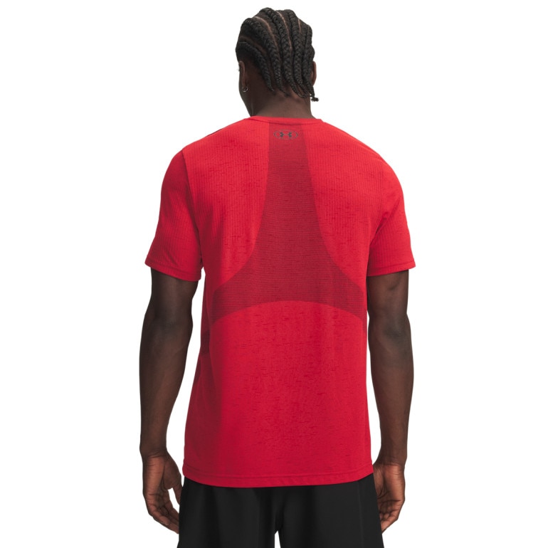 Męska koszulka treningowa Under Armour UA Vanish Seamless SS - czerwona