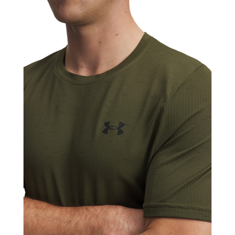 Męska koszulka treningowa Under Armour UA Vanish Seamless SS - khaki