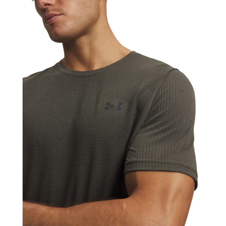 Męska koszulka treningowa Under Armour UA Vanish Seamless SS - khaki