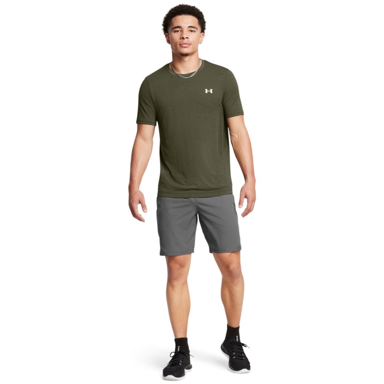 Męska koszulka treningowa Under Armour UA Vanish Seamless SS - khaki