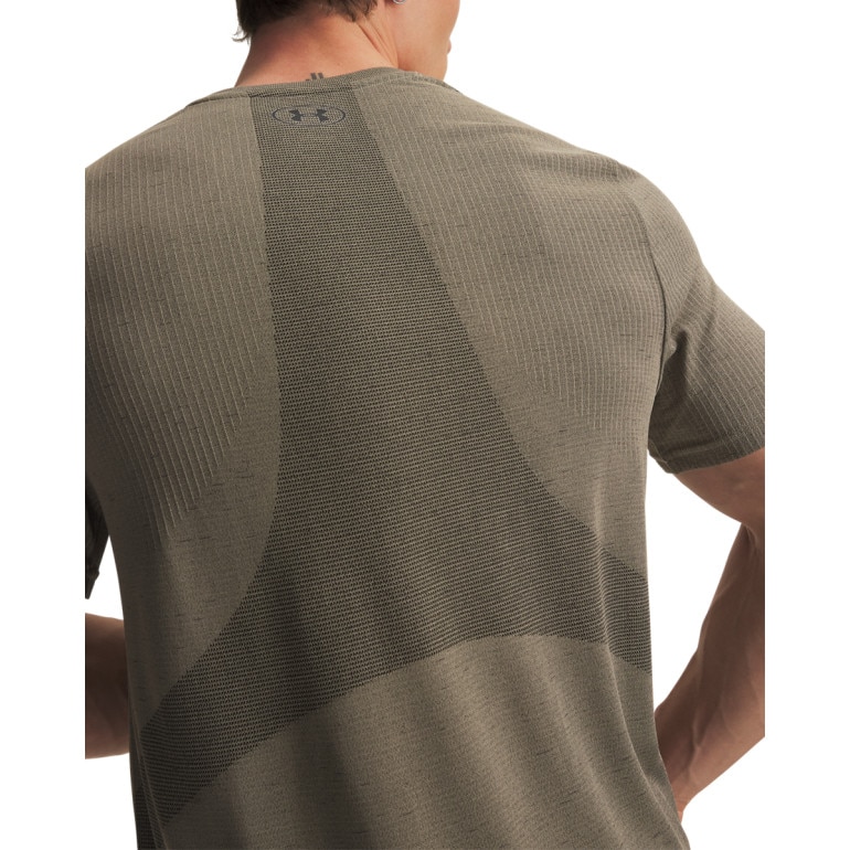 Męska koszulka treningowa Under Armour UA Vanish Seamless SS - khaki