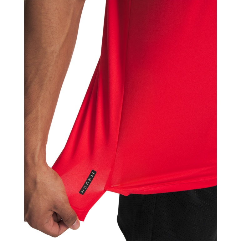 Męska koszulka treningowa Under Armour Vanish Energy SS - czerwona
