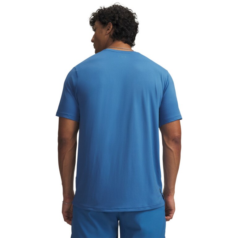 Męska koszulka treningowa Under Armour Vanish Energy SS - niebieska