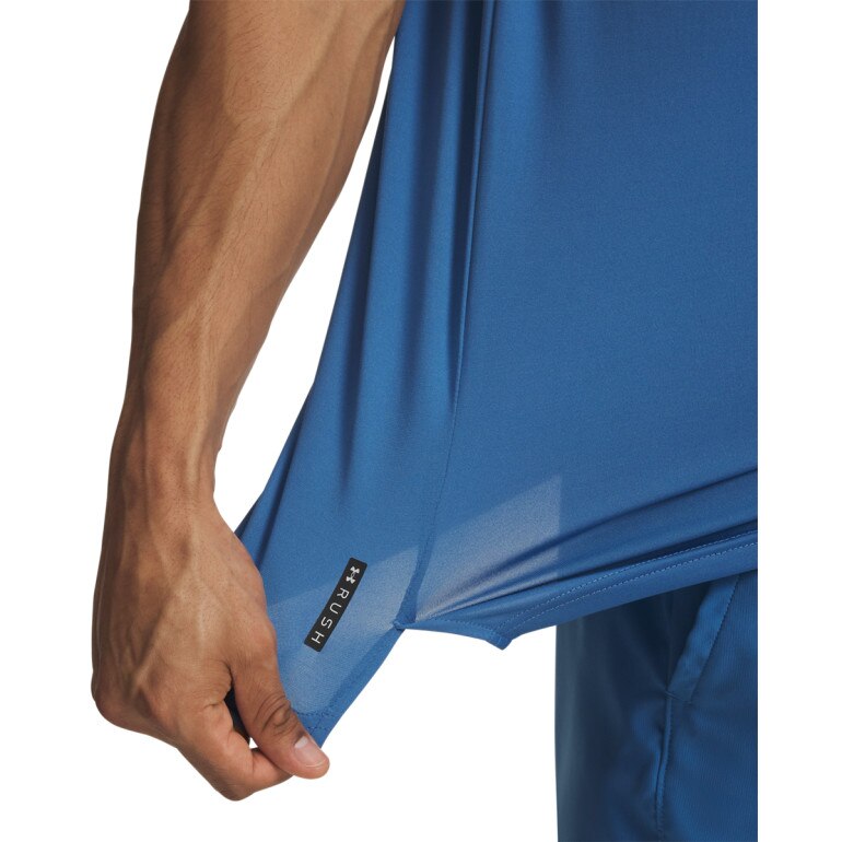 Męska koszulka treningowa Under Armour Vanish Energy SS - niebieska