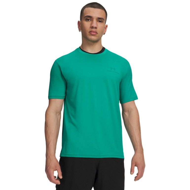 Męska koszulka treningowa Under Armour Vanish Energy SS - zielona