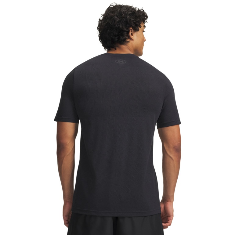 Męska koszulka treningowa Under Armour Vanish Seamless Novelty SS - czarna