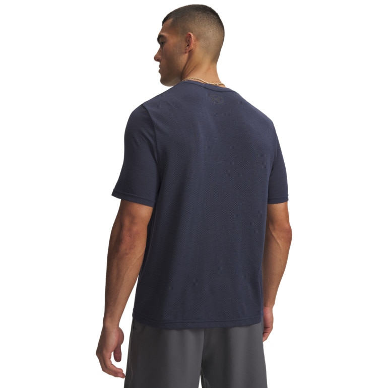 Męska koszulka treningowa Under Armour Vanish Seamless Novelty SS - szara