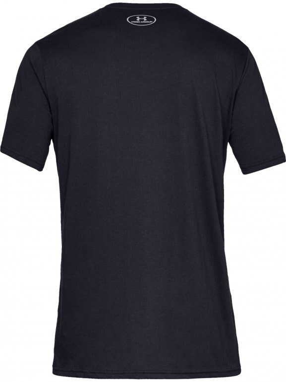 Męski t-shirt z nadrukiem UNDER ARMOUR SPORTSTYLE LOGO SS - czarny