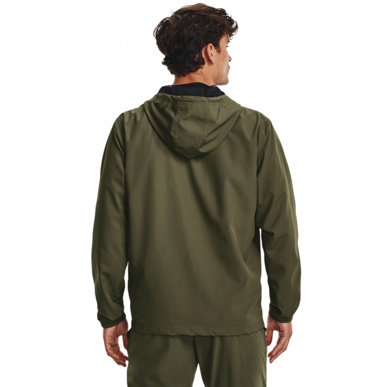 Męska kurtka treningowa Under Armour UA Sportstyle Windbreaker - oliwkowa/khaki