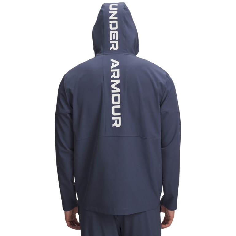 Męska kurtka treningowa Under Armour UA Tech Utility Woven Jacket - denim