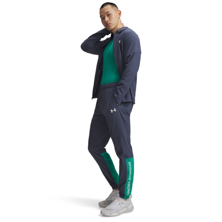 Męska kurtka treningowa Under Armour UA Tech Utility Woven Jacket - denim