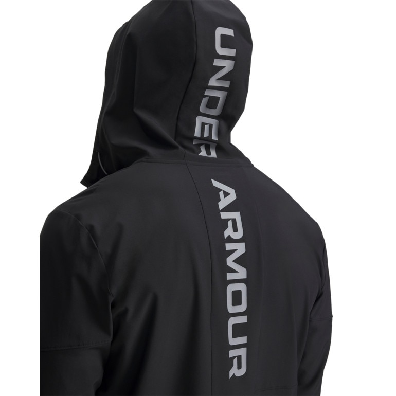 Męska kurtka treningowa Under Armour UA Tech Utility Woven Jckt - czarna