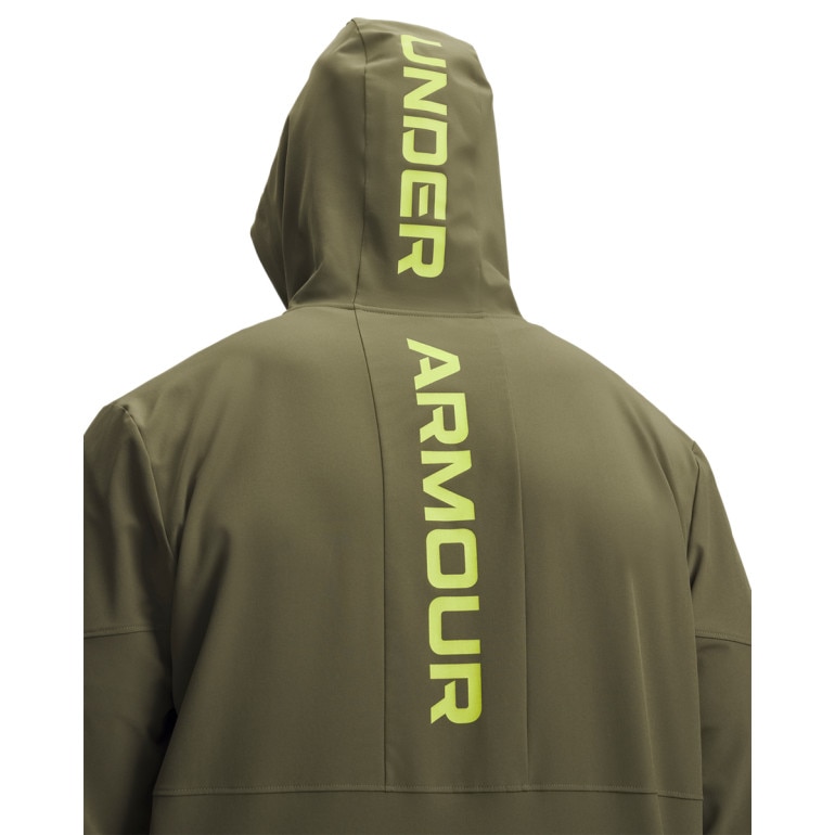 Męska kurtka treningowa Under Armour UA Tech Utility Woven Jckt - khaki
