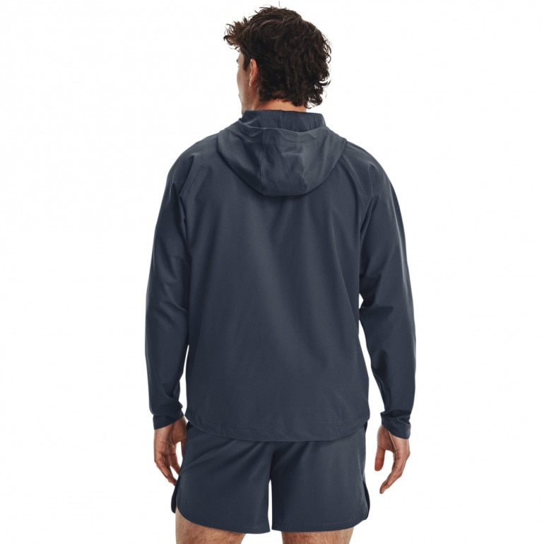Męska kurtka treningowa UNDER ARMOUR UA UNSTOPPABLE JACKET - szara