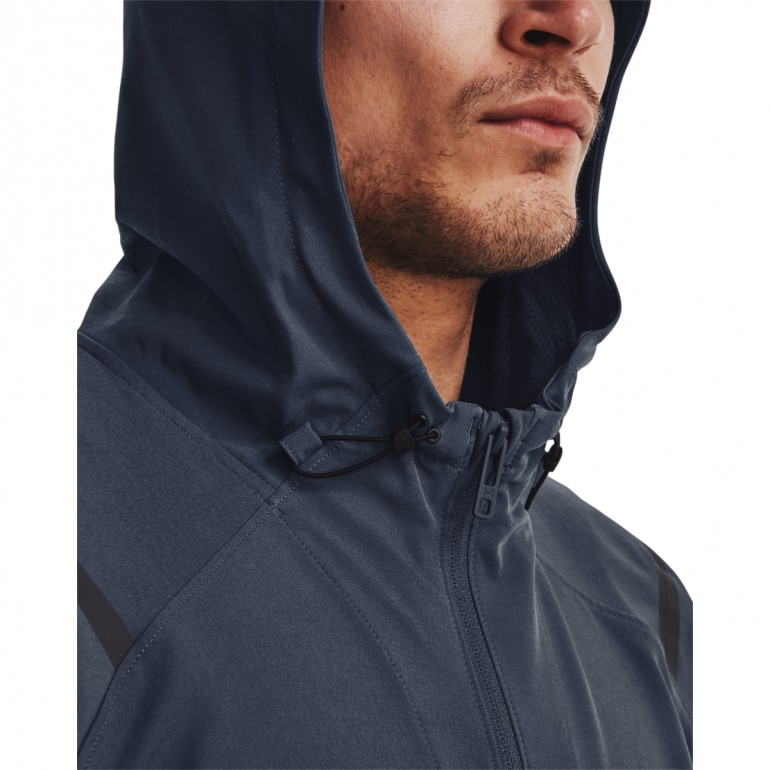 Męska kurtka treningowa UNDER ARMOUR UA UNSTOPPABLE JACKET - szara