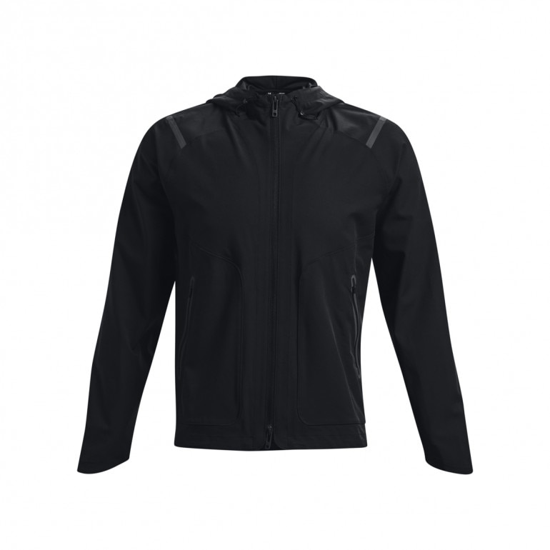 Męska kurtka treningowa UNDER ARMOUR UA UNSTOPPABLE JACKET - czarna 