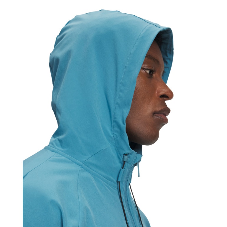 Męska kurtka wiatrówka Under Armour UA Stretch Woven Windbreaker - niebieska