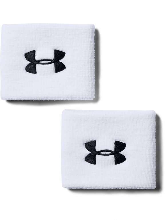 Męska opaska treningowa na nadgarstek UNDER ARMOUR Performance Wristbands - grafitowa