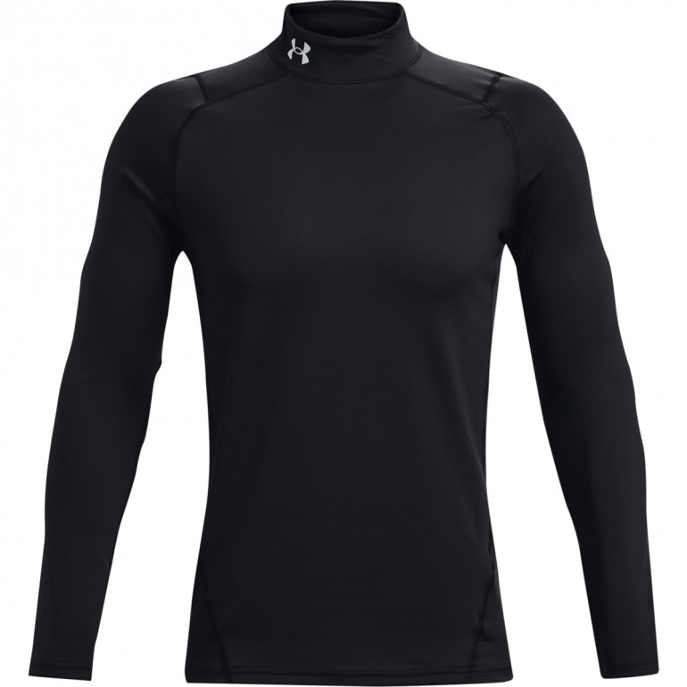 Męski longsleeve treningowy termoaktywny UNDER ARMOUR UA CG Armour Fitted Mock - czarny
