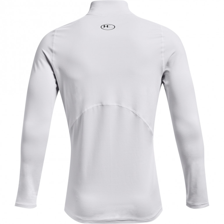 Męski longsleeve treningowy termoaktywny UNDER ARMOUR UA CG Armour Fitted Mock - biały