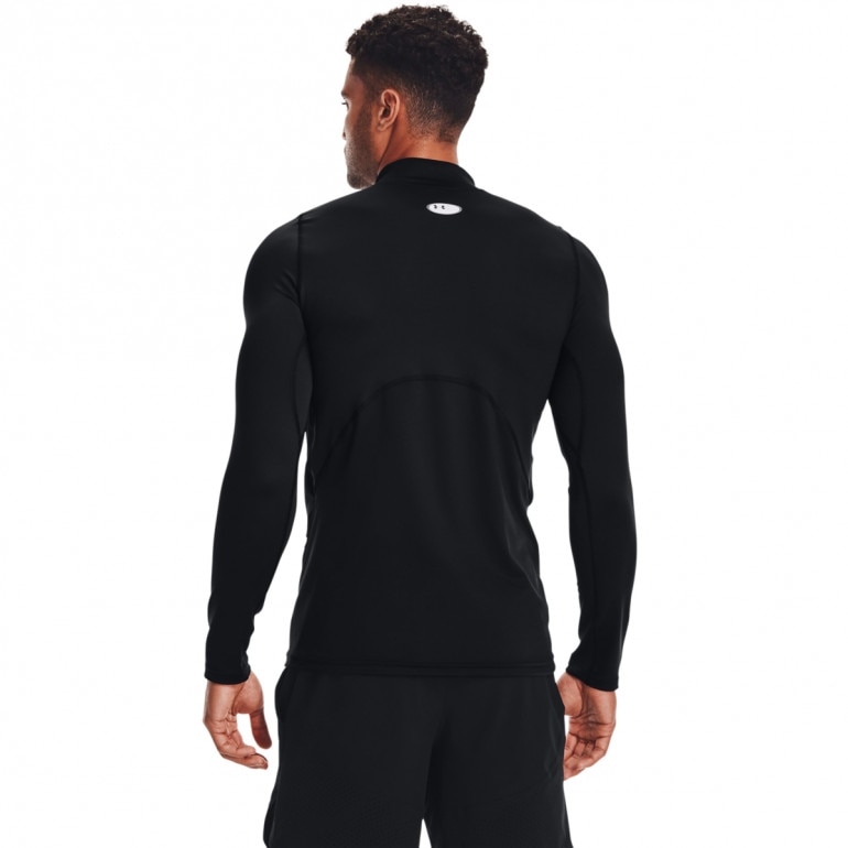 Męski longsleeve treningowy termoaktywny UNDER ARMOUR UA CG Armour Fitted Mock - czarny