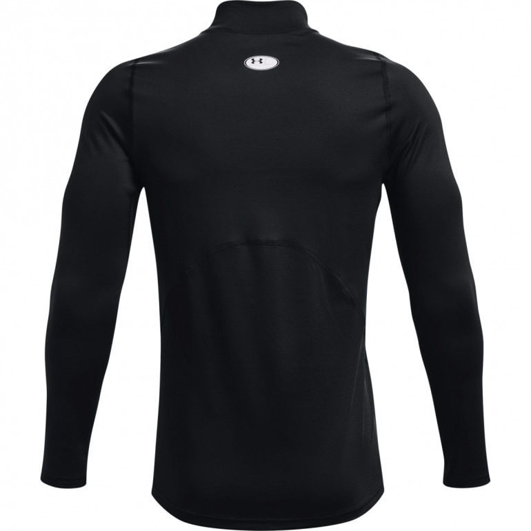 Męski longsleeve treningowy termoaktywny UNDER ARMOUR UA CG Armour Fitted Mock - czarny