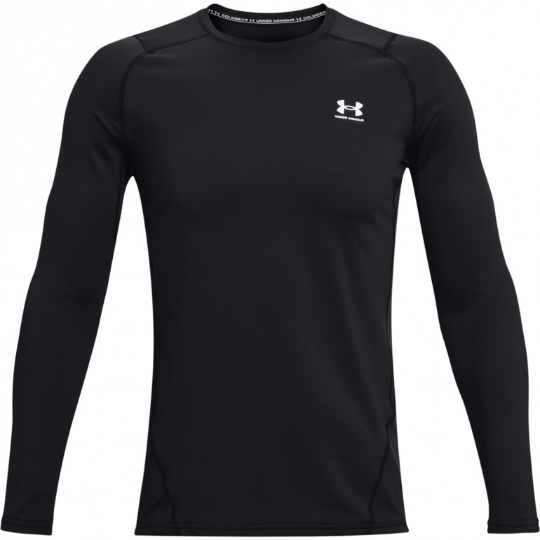 Męski longsleeve treningowy UNDER ARMOUR UA CG Armour Fitted Crew - czarny