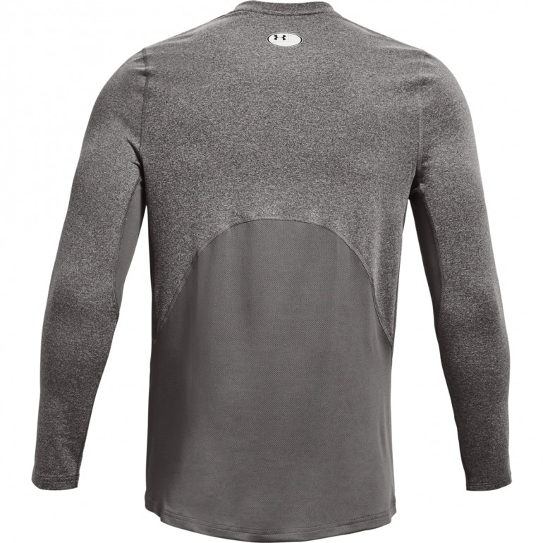 Męski longsleeve treningowy UNDER ARMOUR UA CG Armour Fitted Crew - szary