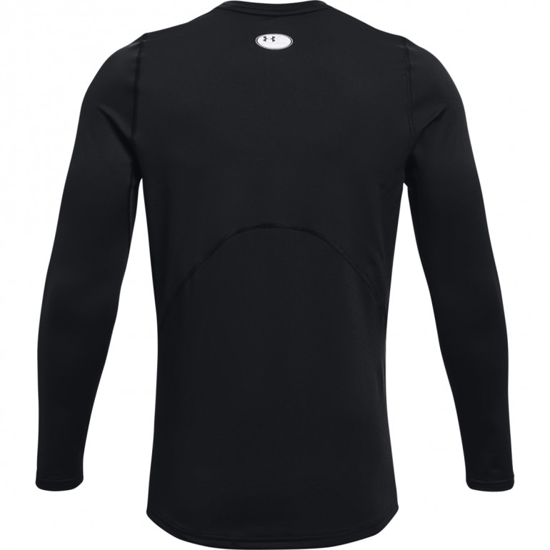 Męski longsleeve treningowy UNDER ARMOUR UA CG Armour Fitted Crew - czarny