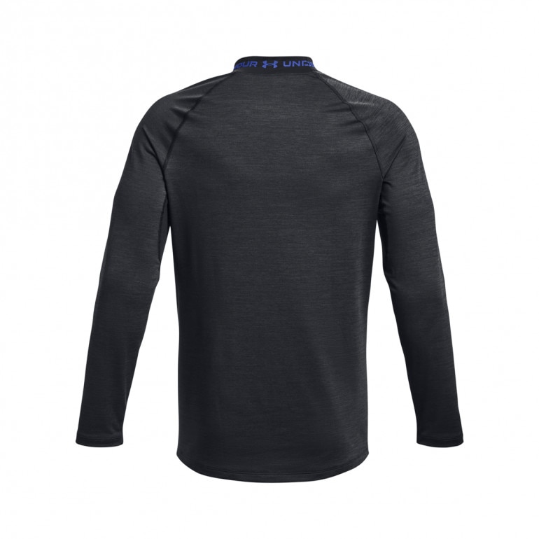 Męski longsleeve treningowy Under Armour UA CG Armour Twist Mock - czarny 