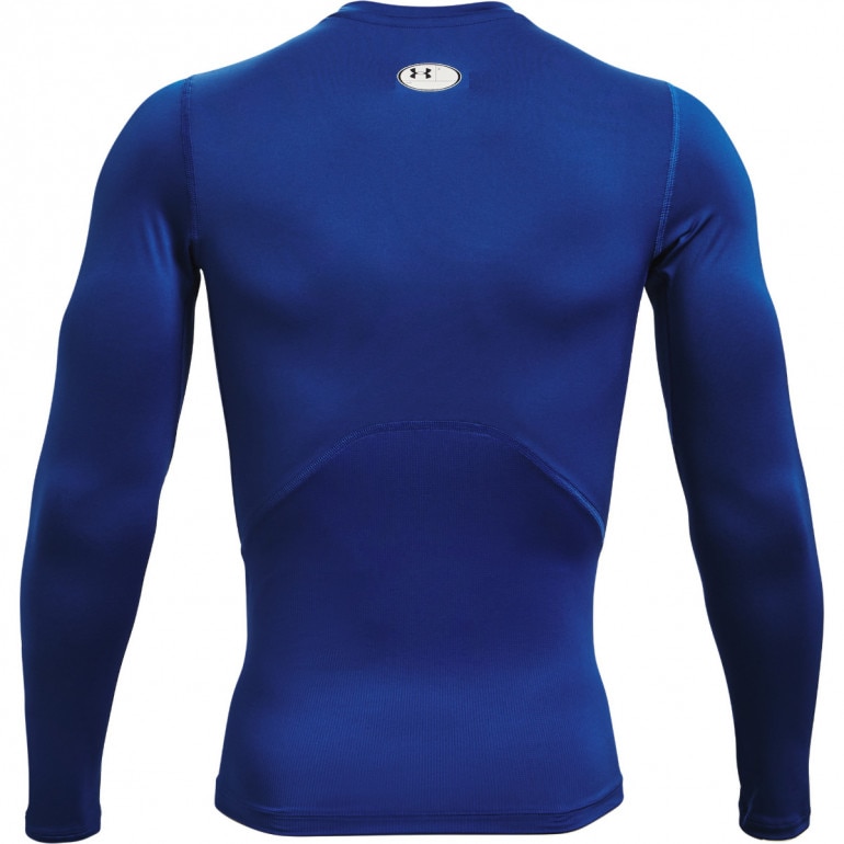 Męski longsleeve treningowy UNDER ARMOUR UA HG Armour Comp LS - niebieski