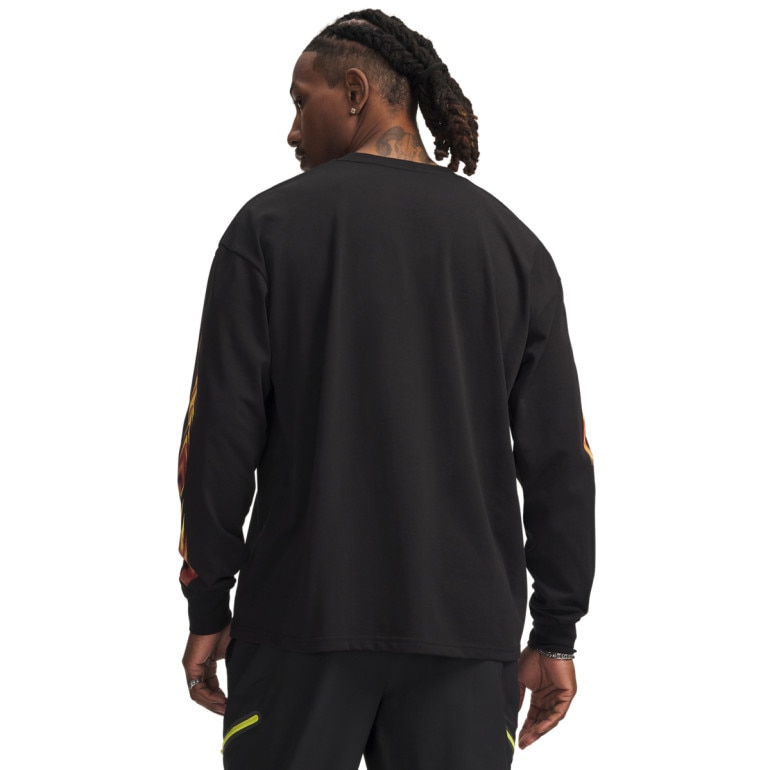 Męski longsleeve Under Armour UA M HWT ECHO LS - czarny