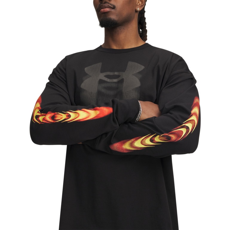 Męski longsleeve Under Armour UA M HWT ECHO LS - czarny