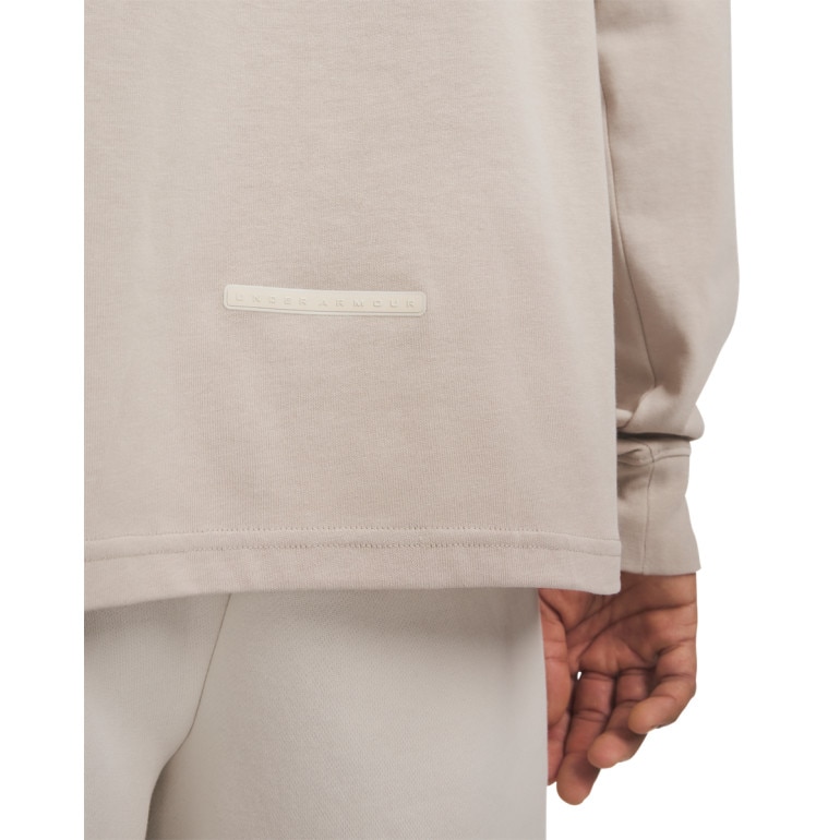 Męski longsleeve Under Armour UA M HWT UNSTOPPABLE LS - beżowy